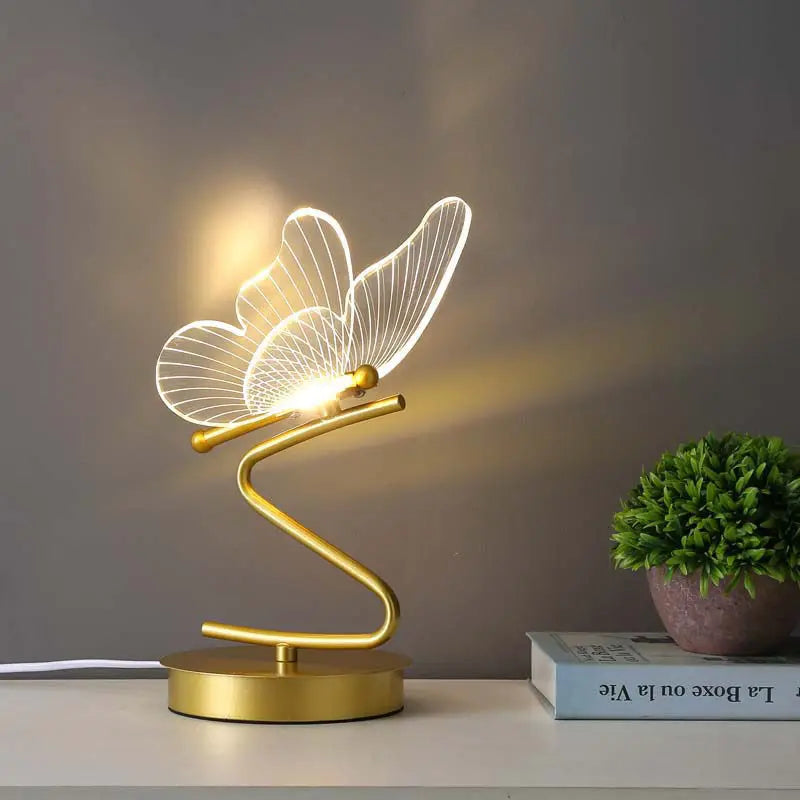 Avtoit | Luxury Butterfly Table Lamp – Elegant LED Mood Lighting for Home & Office