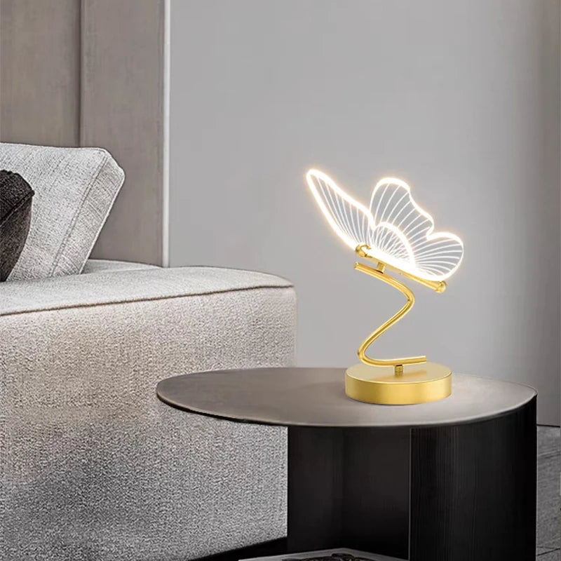 Avtoit | Luxury Butterfly Table Lamp – Elegant LED Mood Lighting for Home & Office