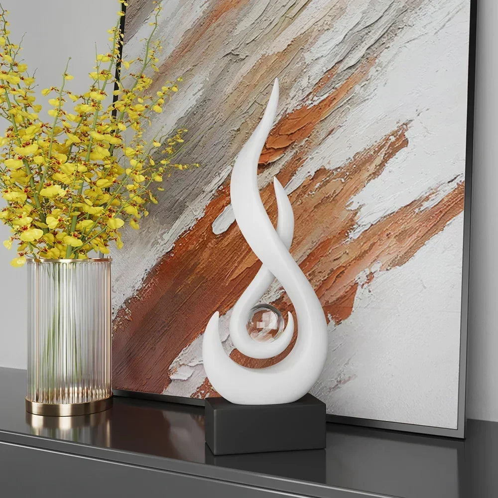 Avtoit | Serenity Abstract Sculpture – Modern Artistic Home Decor Accent Piece