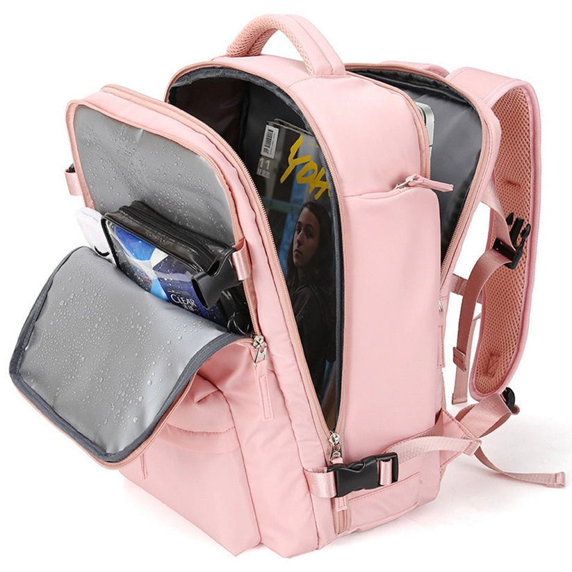 Avtoit | TrekVault Waterproof Backpack: 25L Anti-Theft Design with Laptop Compartment