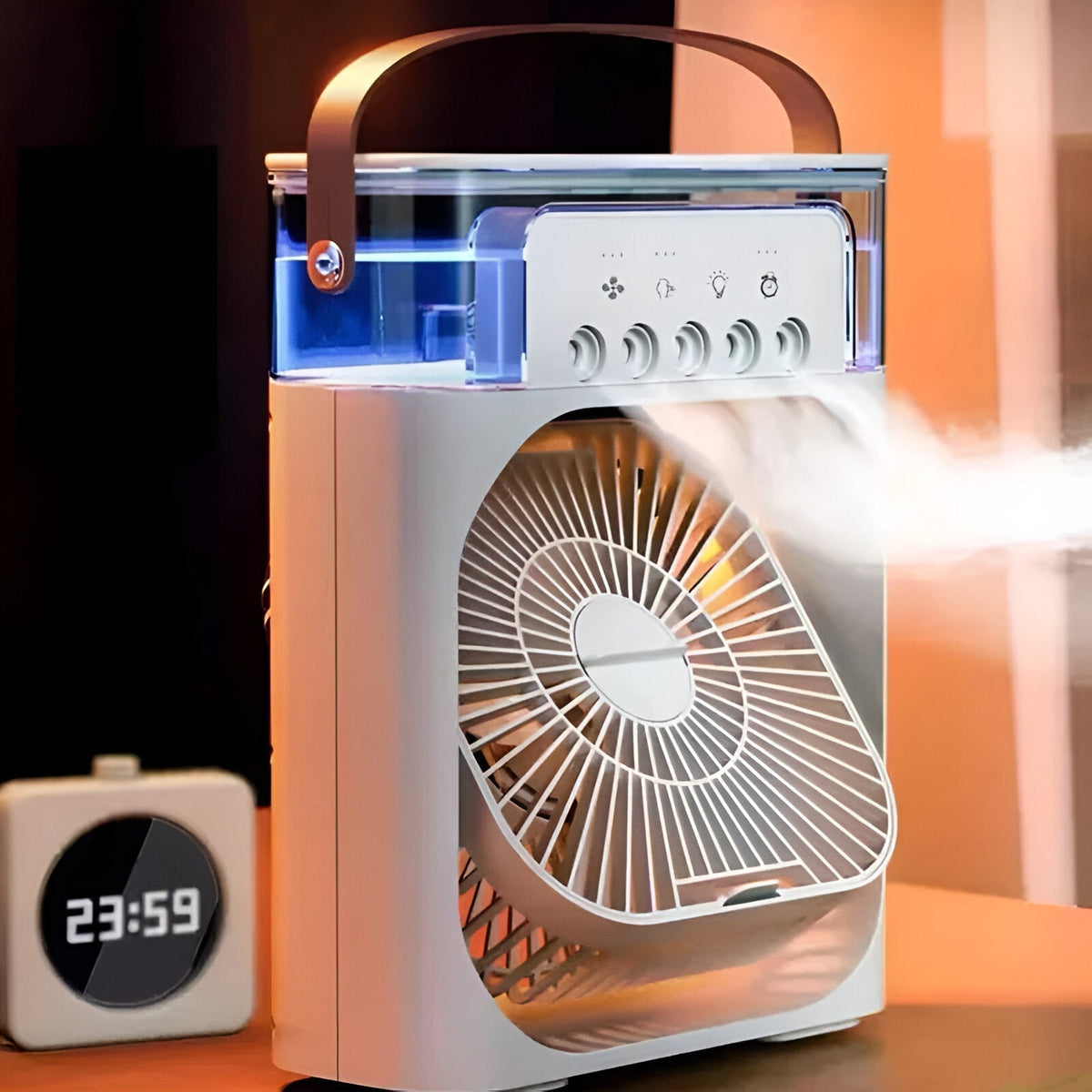 Avtoit | 3-in-1 Air Cooler Humidifier | Portable, Adjustable Fan Speeds & Ideal for Bedrooms, Offices & Small Spaces