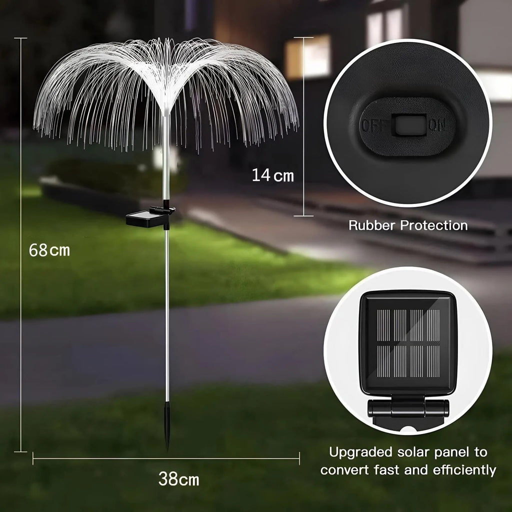 Avtoit | Solar Garden Light Jellyfish – Hypnotic Color Change at Night