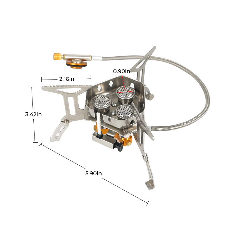 Avtoit | Camping Outdoor Windproof Gas Stove