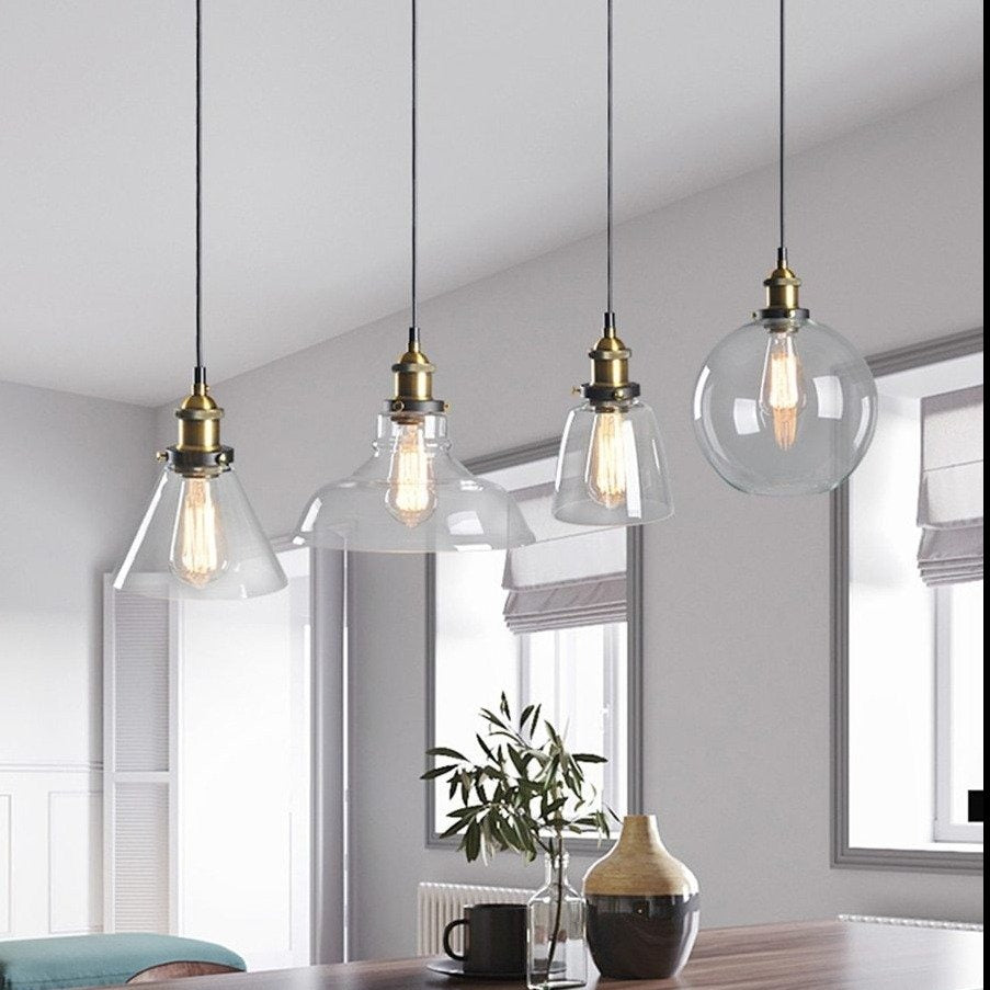 Avtoit | GlassHaven – Elegant Industrial Pendant Lamp
