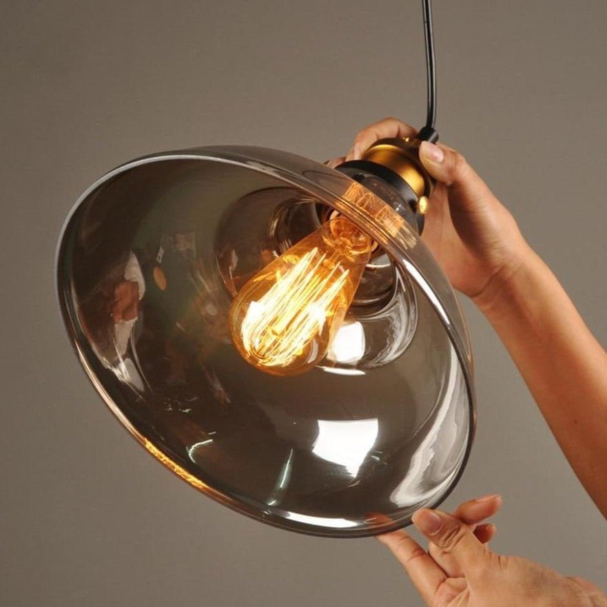 Avtoit | GlassHaven – Elegant Industrial Pendant Lamp