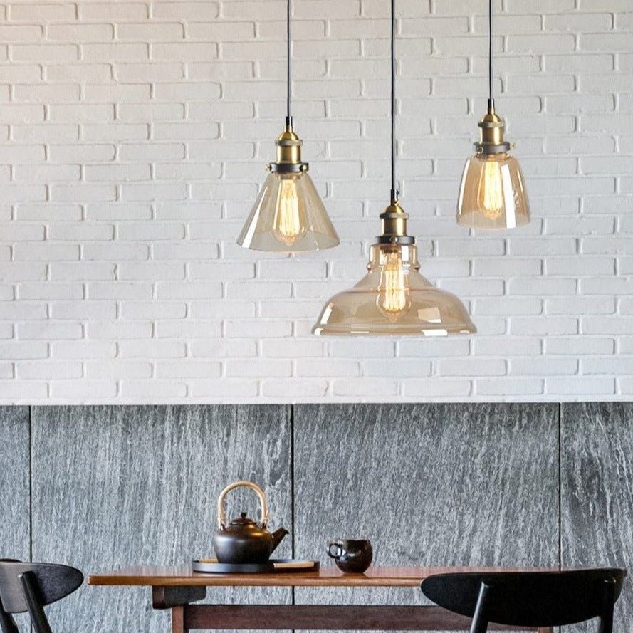 Avtoit | GlassHaven – Elegant Industrial Pendant Lamp