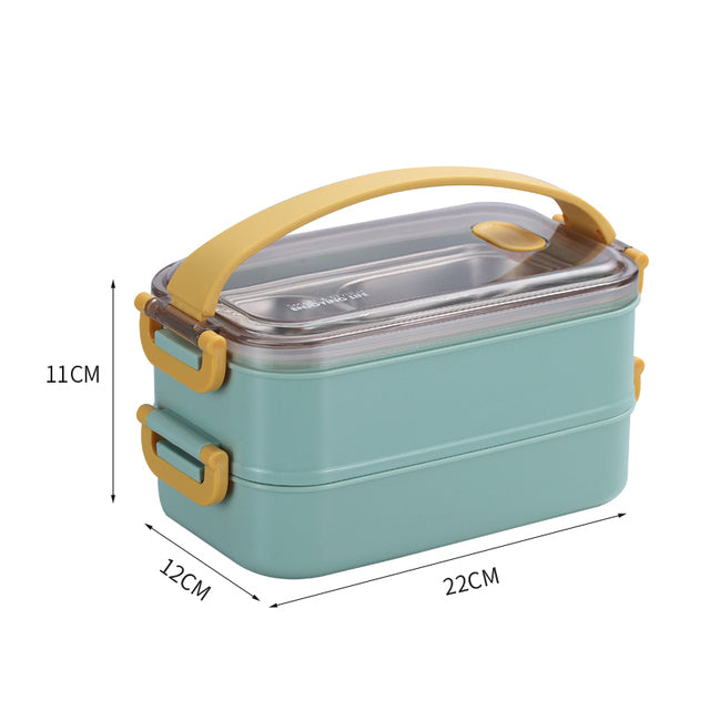 Avtoit | Insulated Bento Lunch Box | Superior Temperature Retention & Multi-Compartment Design for Office, School & On-the-Go Meals