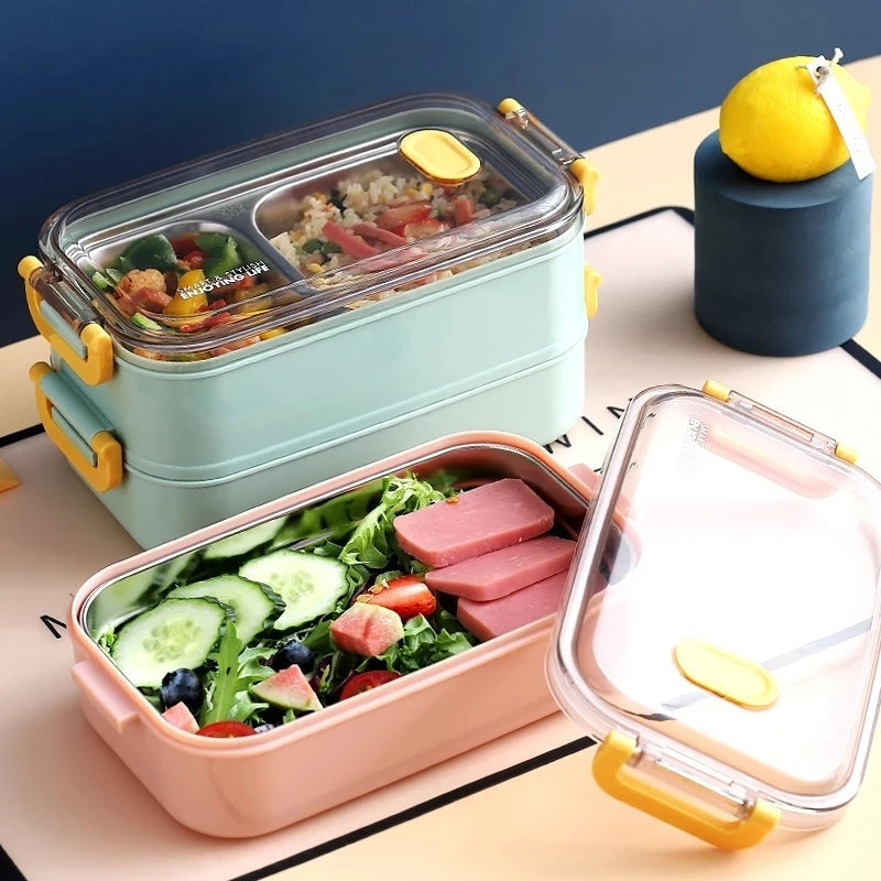 Avtoit | Insulated Bento Lunch Box | Superior Temperature Retention & Multi-Compartment Design for Office, School & On-the-Go Meals
