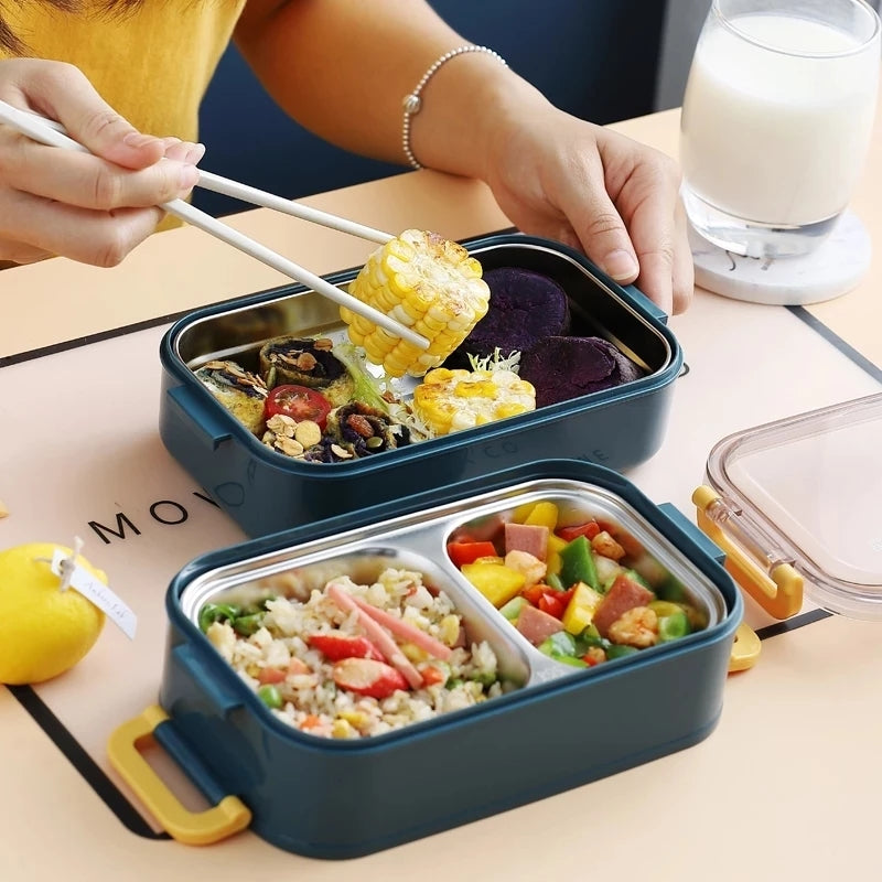 Avtoit | Insulated Bento Lunch Box | Superior Temperature Retention & Multi-Compartment Design for Office, School & On-the-Go Meals