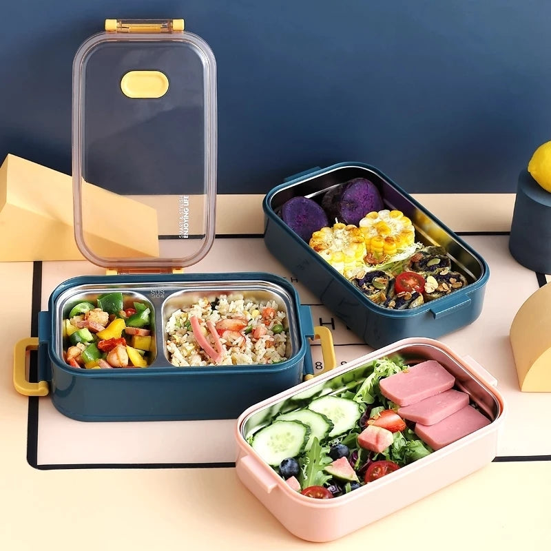 Avtoit | Insulated Bento Lunch Box | Superior Temperature Retention & Multi-Compartment Design for Office, School & On-the-Go Meals