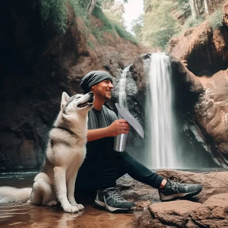 Avtoit | Insulated Dog Water Bottle | Stainless Steel, Leak-Proof & Perfect for Travel and Outdoor Adventures