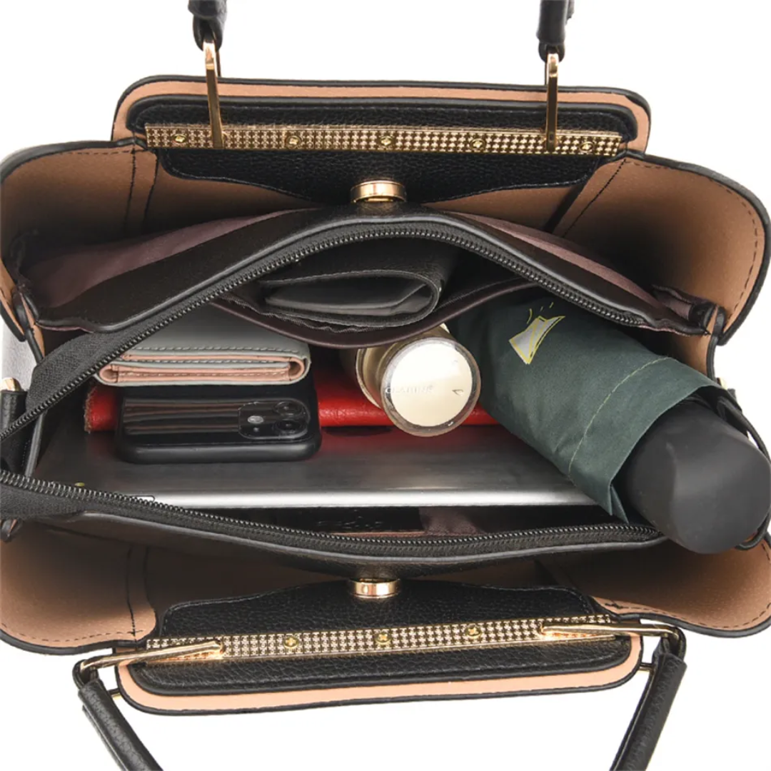 Avtoit | Vivian Luxury Shoulder Bag – Elegant PU Leather Handbag with Crossbody Strap