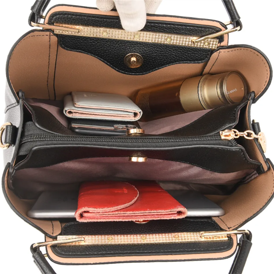 Avtoit | Vivian Luxury Shoulder Bag – Elegant PU Leather Handbag with Crossbody Strap