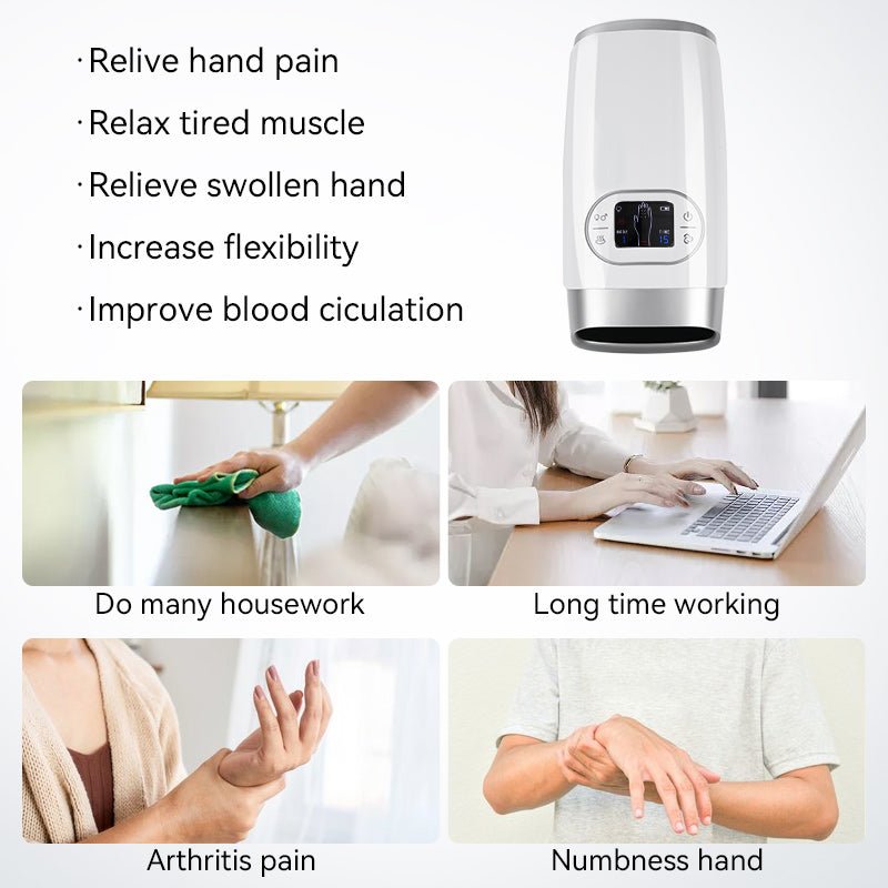 Avtoit | Electric Hand Massager with Compression – Relief for Arthritis & Hand Pain