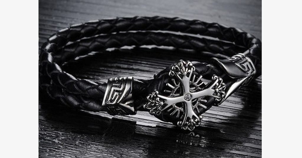 Avtoit | Vintage Cross Men’s Bracelet