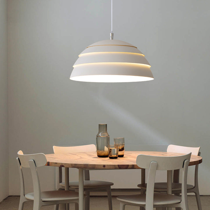 Avtoit | Dome Pot | Pendant Light Gray 39 cm Iron/Aluminum