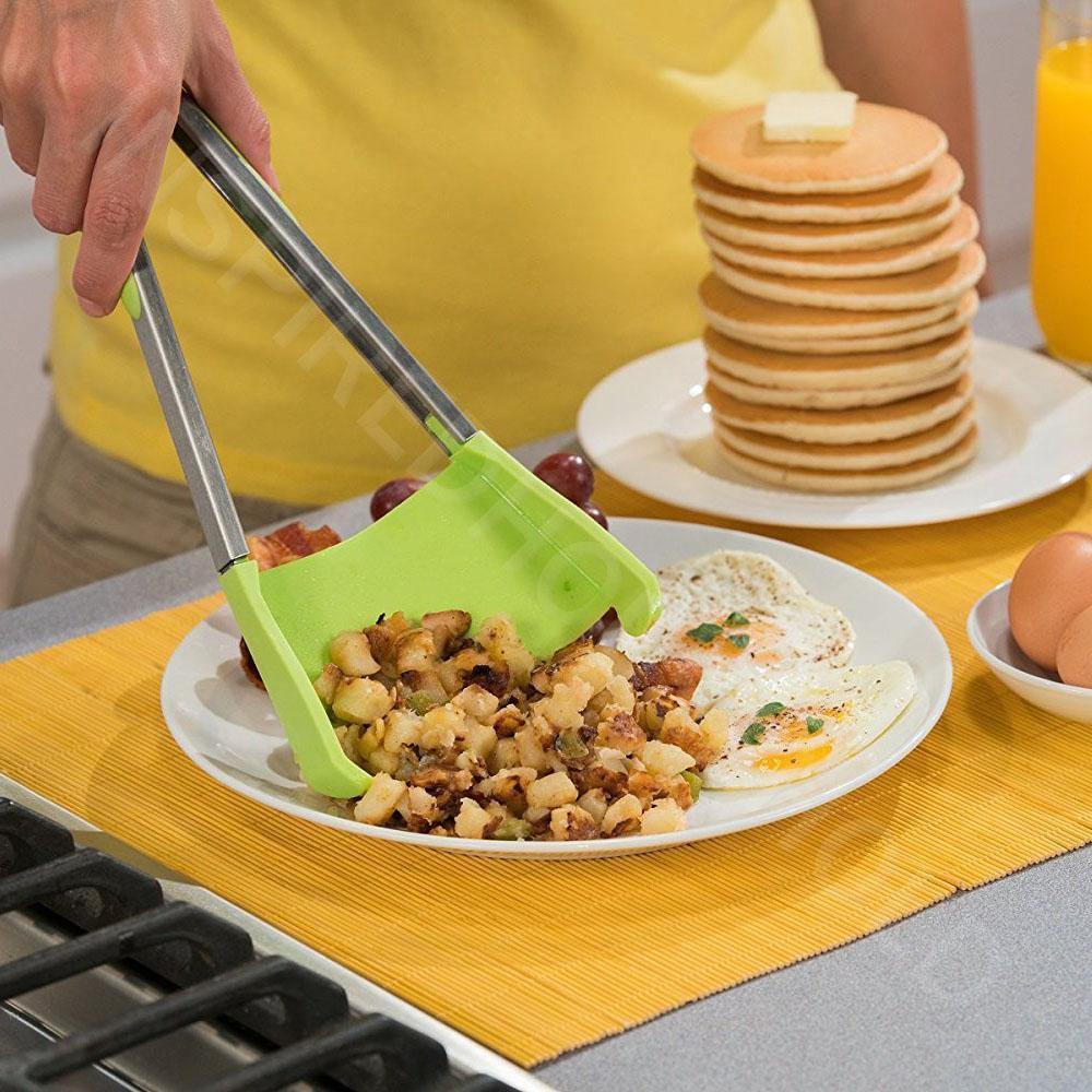 Avtoit | 2 in 1 kitchen spatula and tongs
