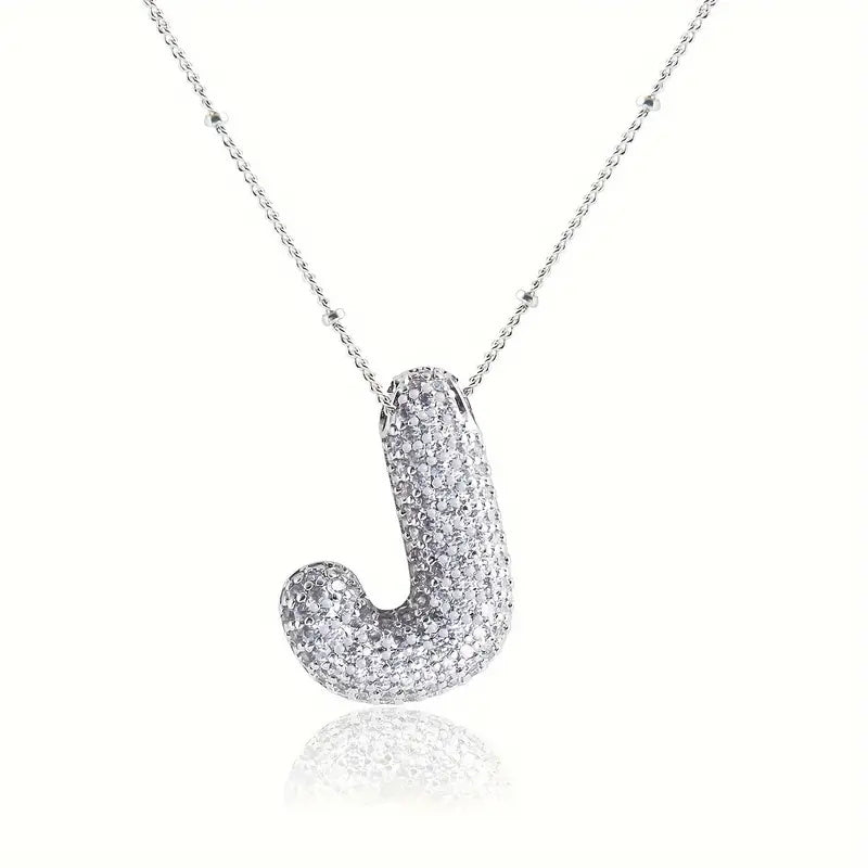 Avtoit | Alphabet-Diamond-Pendant-Necklace