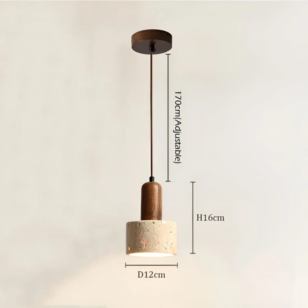 Avtoit | Japanese Design Wabi-Sabi Ceiling Lamp - TranquilGlow