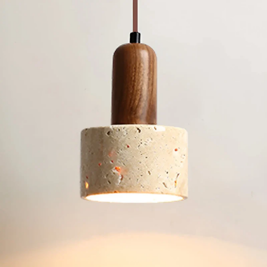 Avtoit | Japanese Design Wabi-Sabi Ceiling Lamp - TranquilGlow