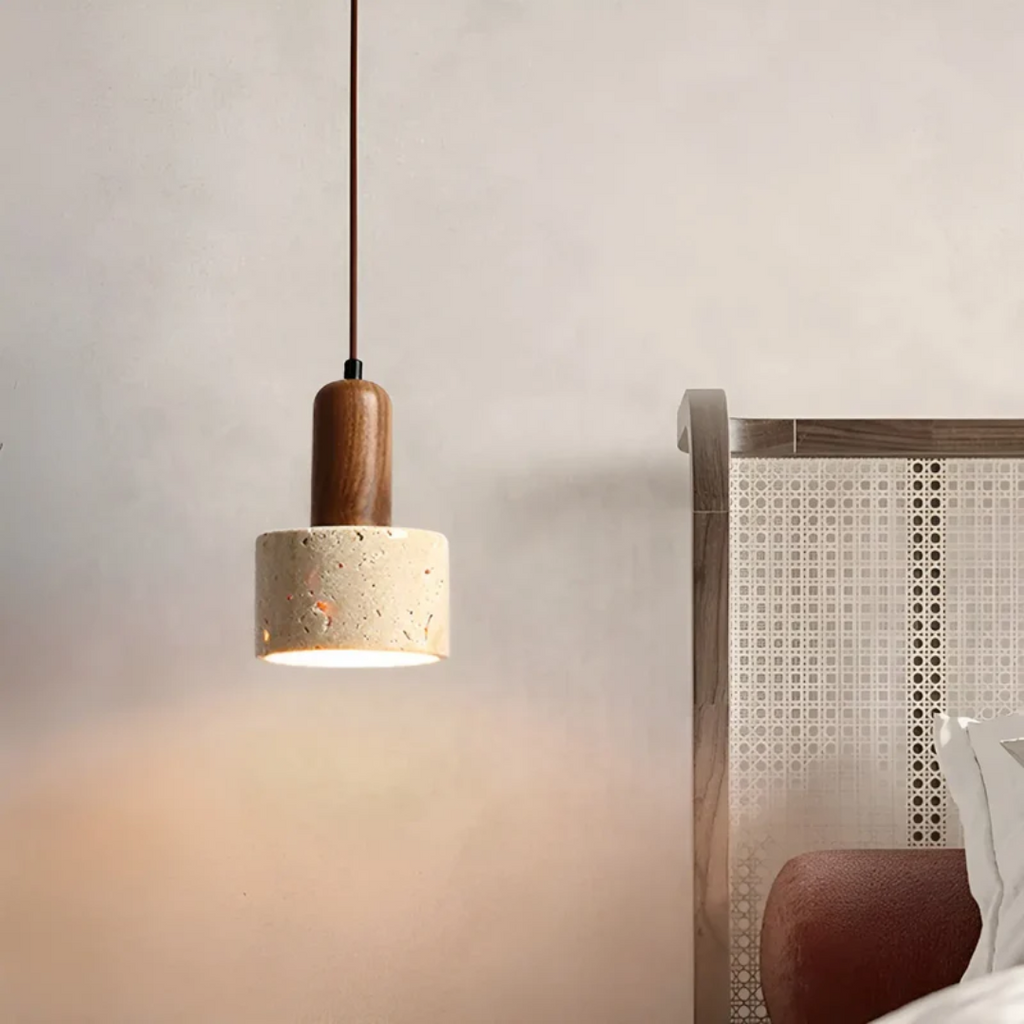 Avtoit | Japanese Design Wabi-Sabi Ceiling Lamp - TranquilGlow