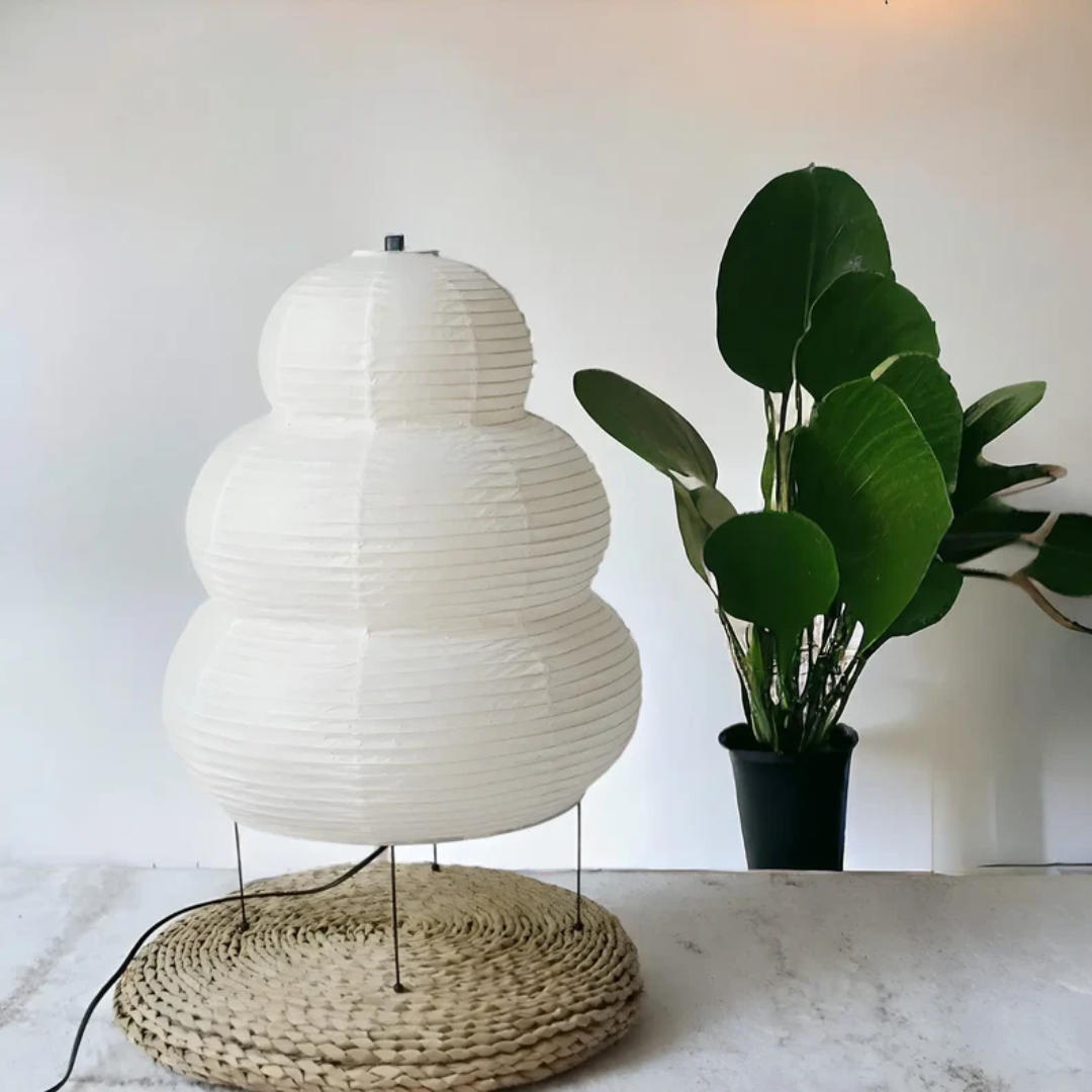 Avtoit | Japanese Wabi-Sabi Floor Lamp - SereneAura