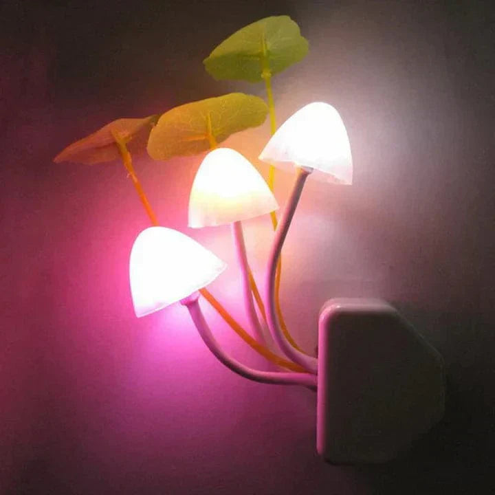 Avtoit | Mushroom Night Light LED – Energy Saving with Smart Sensor | Magical Mood Lighting for Children's Room