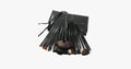 Avtoit | 24-piece Jet Black Make-Up Brush Set