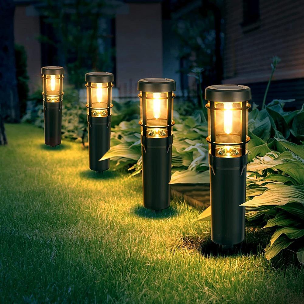 Avtoit | Solar path lights, solar outdoor lights up to 14 hrs. Outdoor waterproof, IP65 waterproof solar garden lights for paths walkways