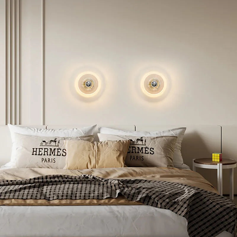 Avtoit | Vitra – Vintage Glass Wall Light | Hand-Blown Glass & Iron | E27 Fixture | Warm Ambient Lighting