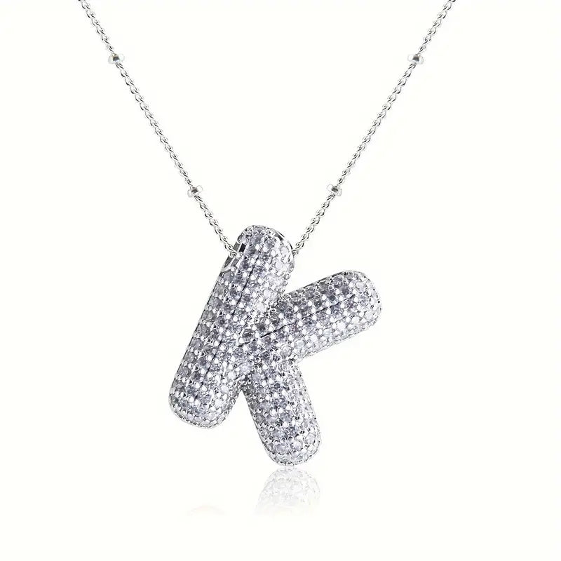Avtoit | Alphabet-Diamond-Pendant-Necklace