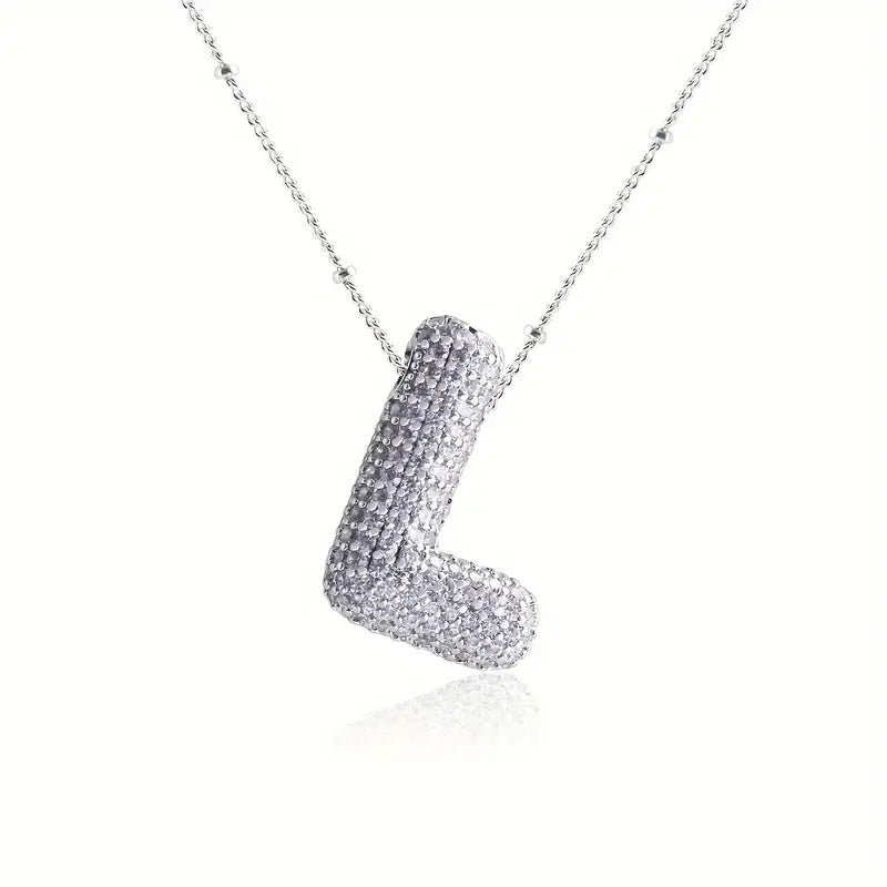 Avtoit | Alphabet-Diamond-Pendant-Necklace