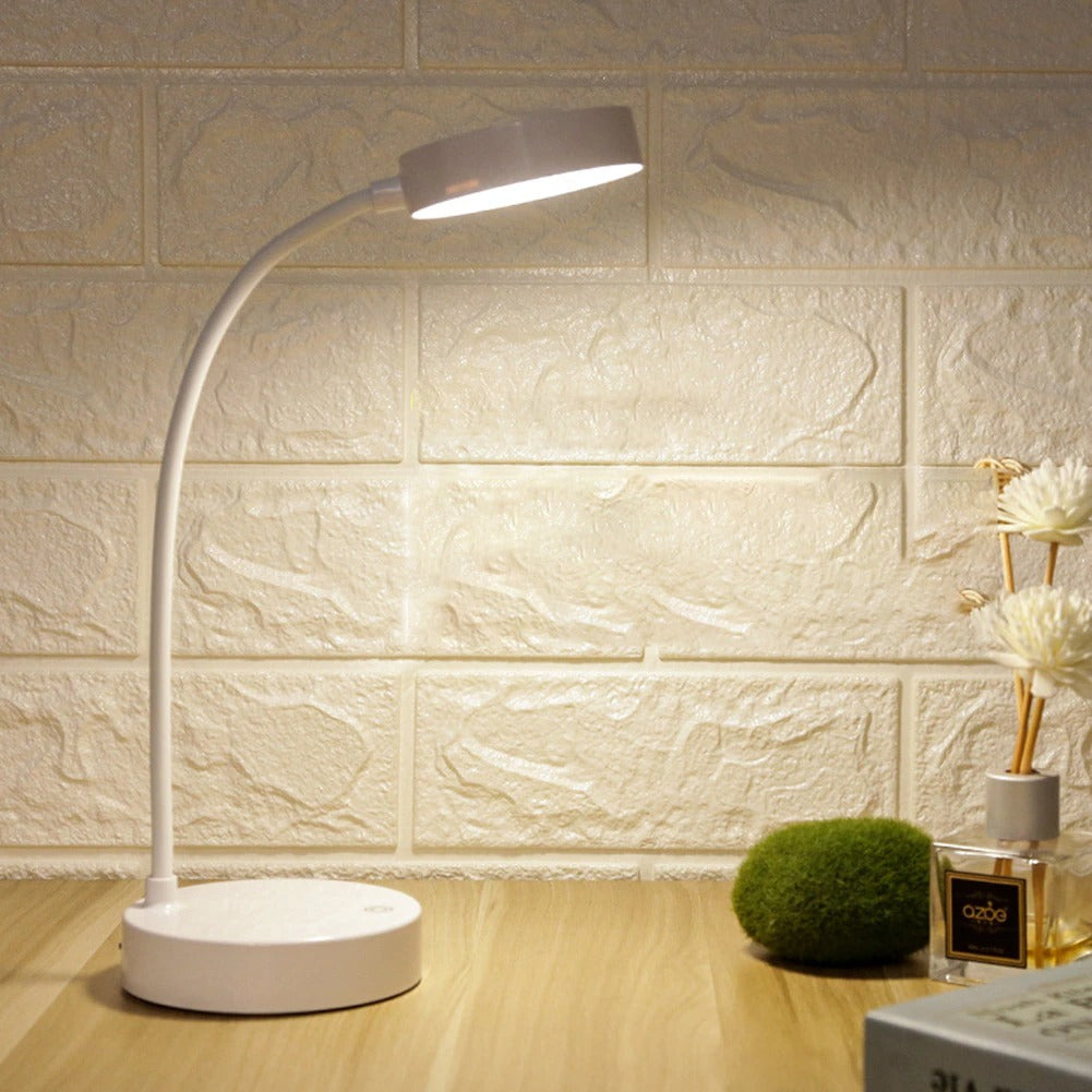 Avtoit | LED Bedside Reading Lamp - Adjustable White Light Fixture for Nightstand & Bedroom Use