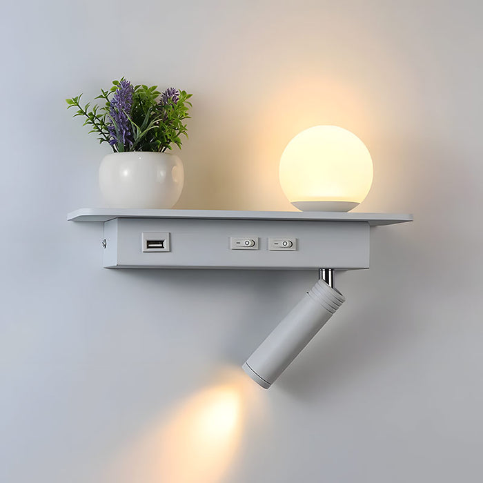 Avtoit | GlowPort – USB Wall Light with Adjustable Light and Smart Charging