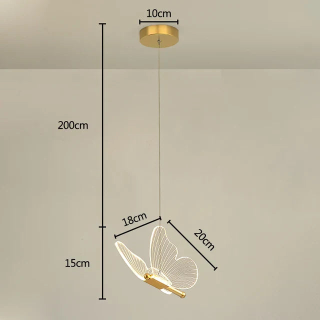 Avtoit | LED Butterfly Pendant Lights - ButterLuxe