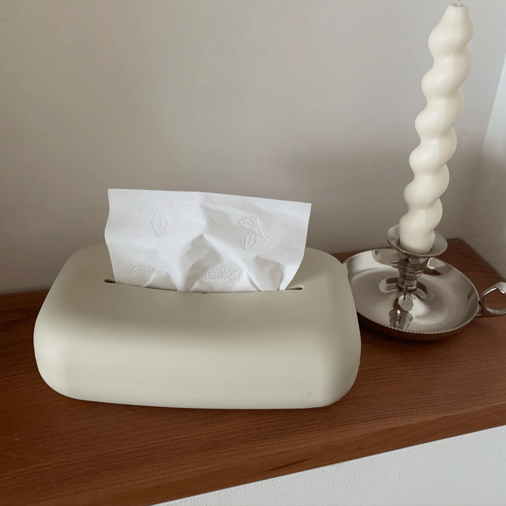 Avtoit | Light beige soft tissue box cover