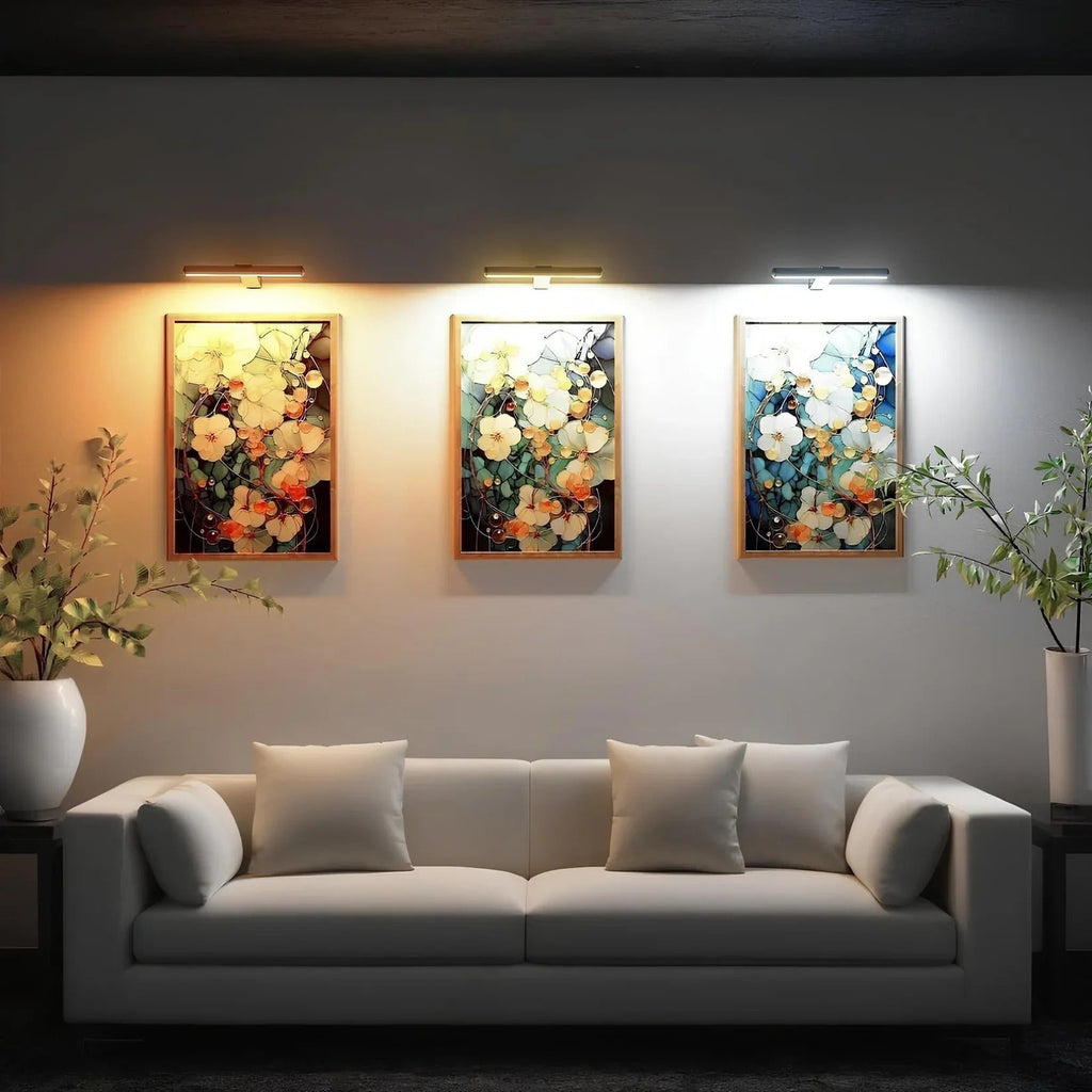 Avtoit | ArtGlow Wireless LED Picture Light – Rechargeable Wall Lamp with Remote & Adjustable Dimming