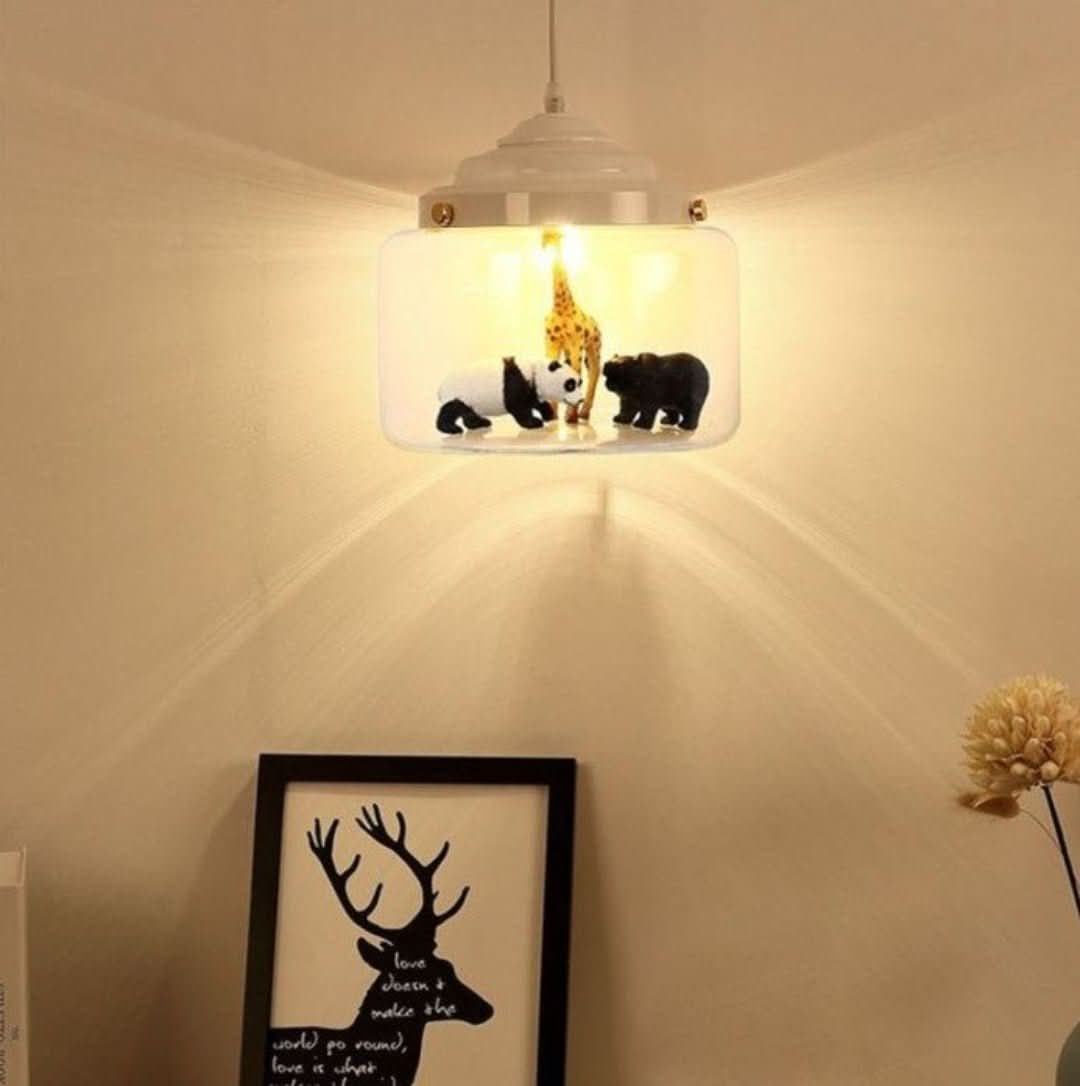 Avtoit | Smaller Zoo | Pendant lamp with glass shade
