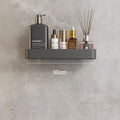 Avtoit | Modern Grey Bathroom Shelf – Stylish Wall-Mounted Storage with Optional Towel Rail