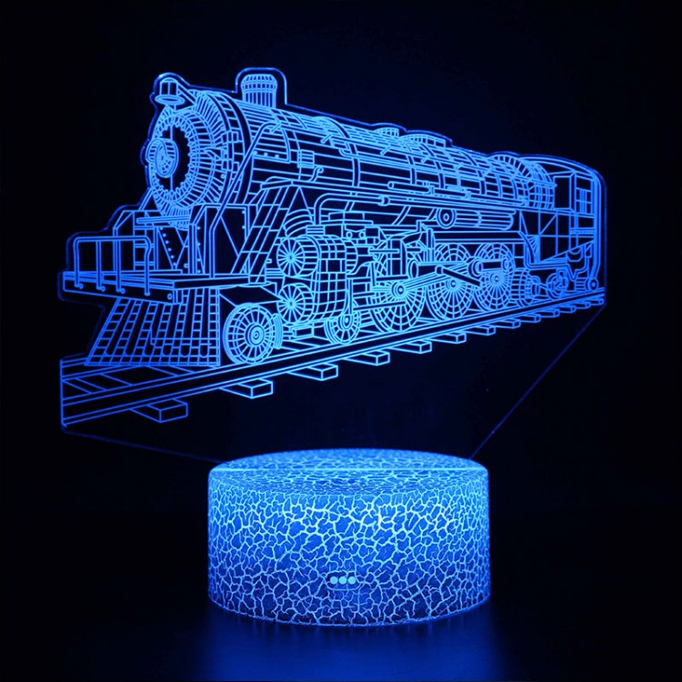 Avtoit | 3D Lamp Locomotive Vintage
