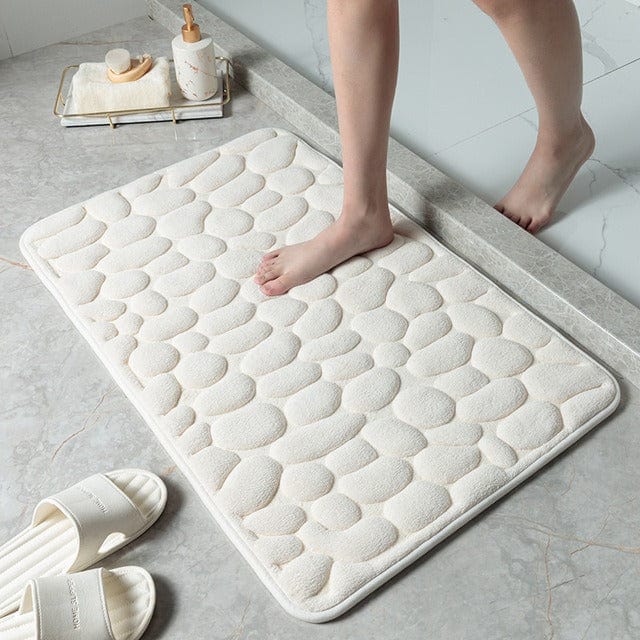 Non-Slip Shower Mat with Soft Texture and Easy-Care Surface
