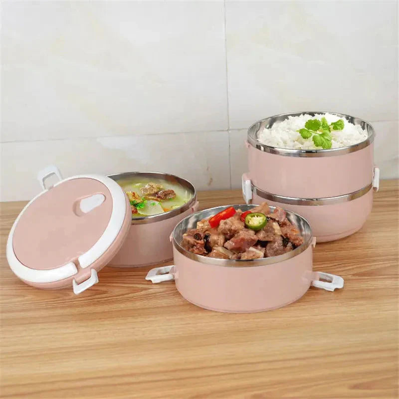 Insulated Lunch Box with 700 ml Capacity and 6-Hour Heat Retention
