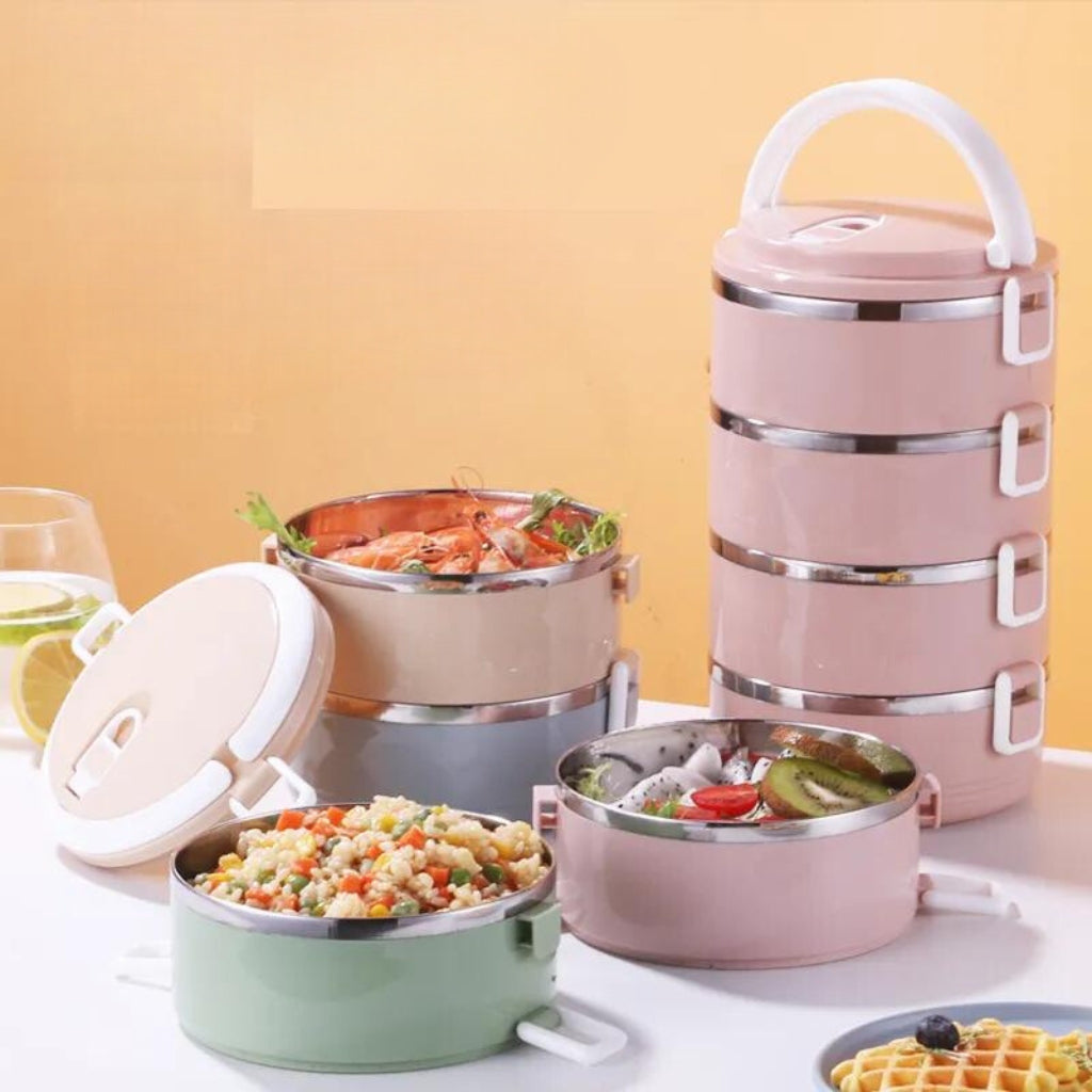 Insulated Lunch Box with 700 ml Capacity and 6-Hour Heat Retention