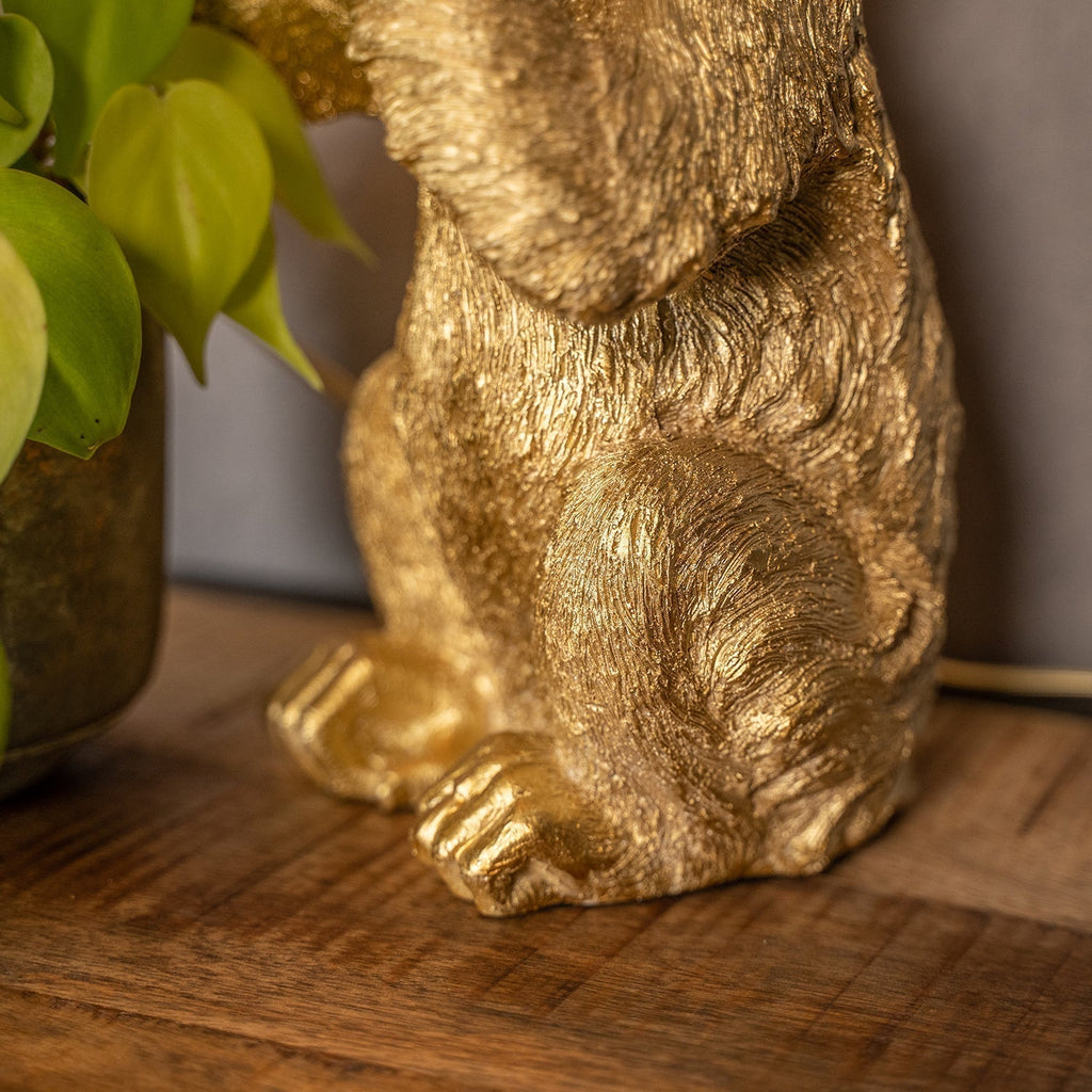 Avtoit | Luxe GoldenChimp Table Lamp