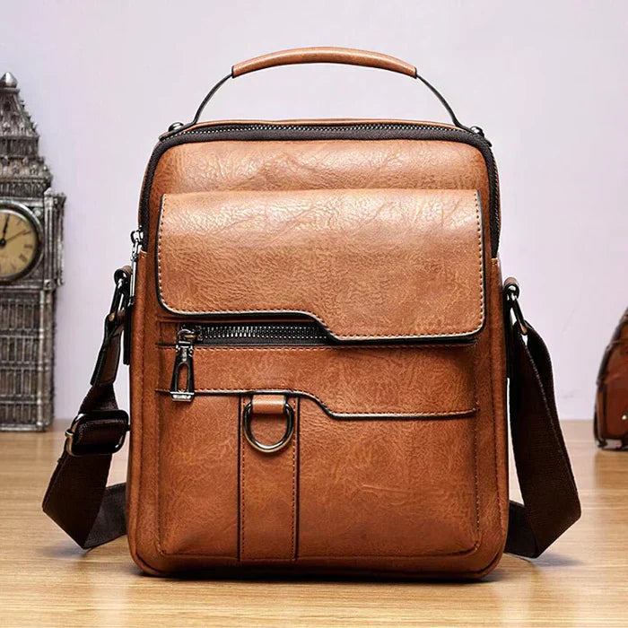Avtoit | LeatherLux Elegant Leather Shoulder Bag | High-Quality Design | Practical & Stylish for Everyday & Office