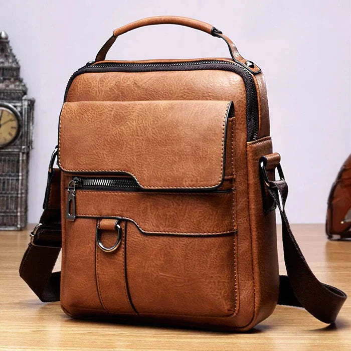 Avtoit | LeatherLux Elegant Leather Shoulder Bag | High-Quality Design | Practical & Stylish for Everyday & Office