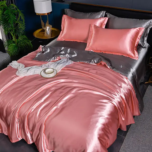 Avtoit | Luxurious Satin Duvet Cover - SilkSerenity