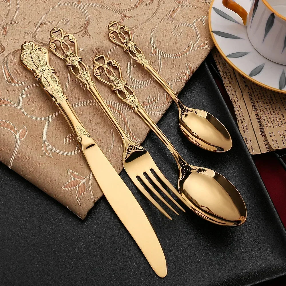 Avtoit | Luxury 24-Piece Cutlery Set - RoyalCutlery