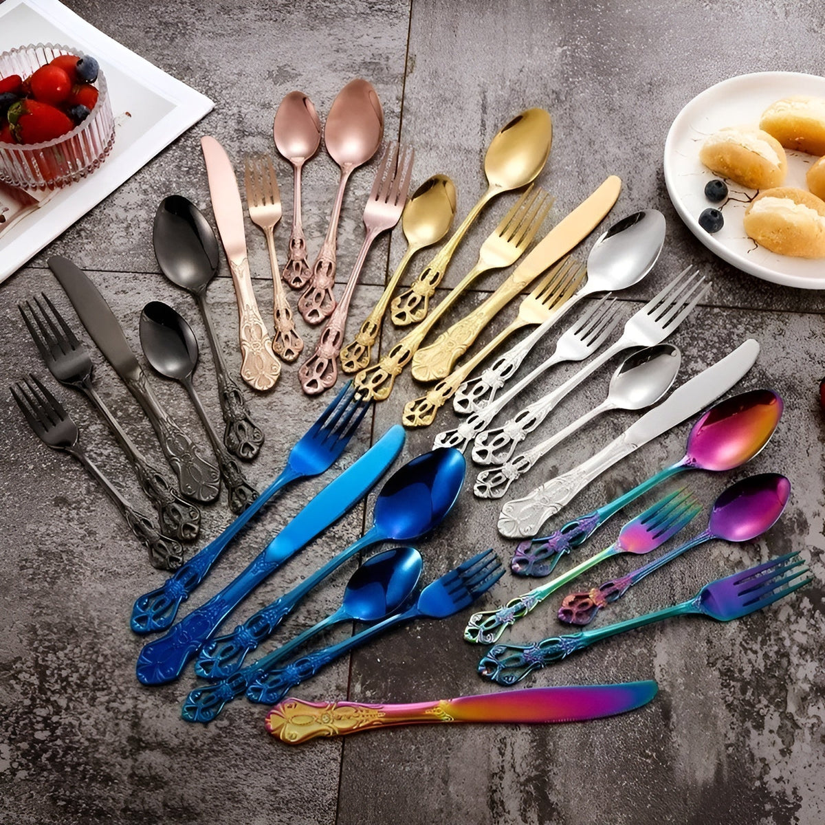 Avtoit | Luxury 24-Piece Cutlery Set - RoyalCutlery