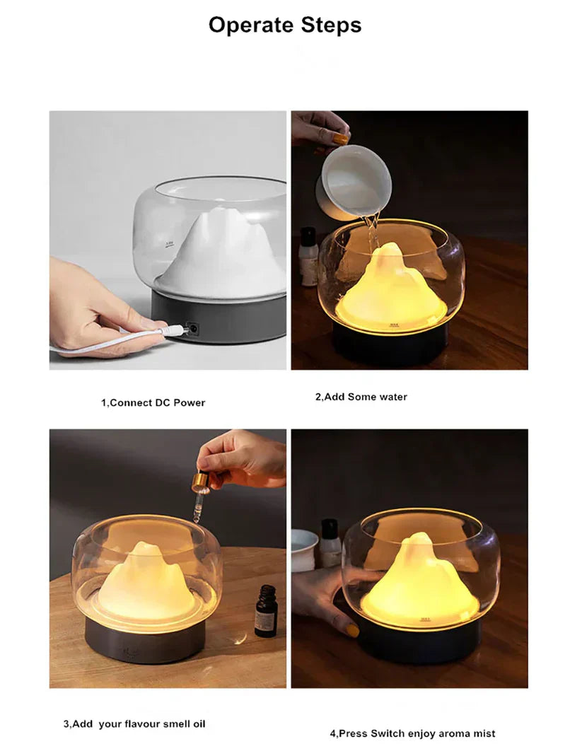 Avtoit | Luxury Aroma Diffuser with LED lighting - AromaGlow